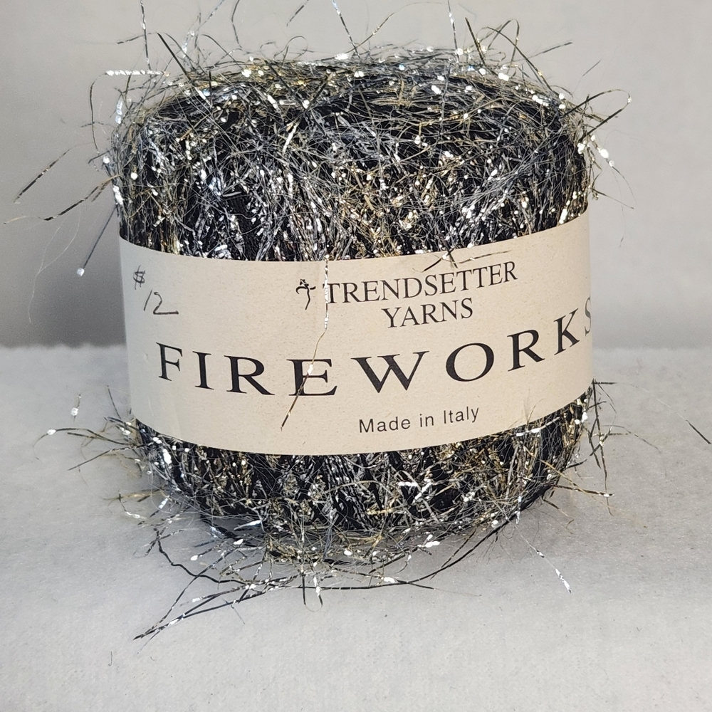 Trendsetter "Fireworks" Eyelash Metallic Yarn